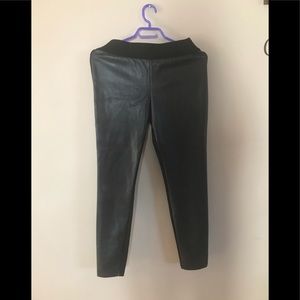 Size medium Joe fresh leather like pants